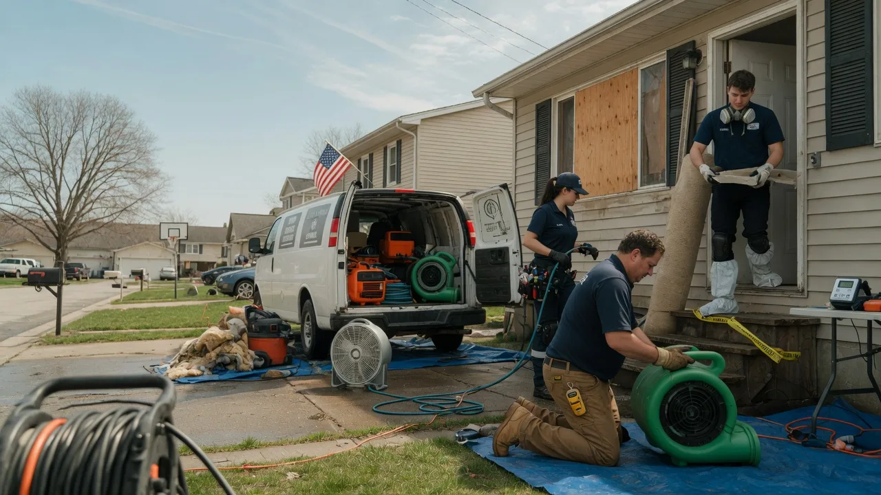Water Damage Restoration in Orange, CA near me